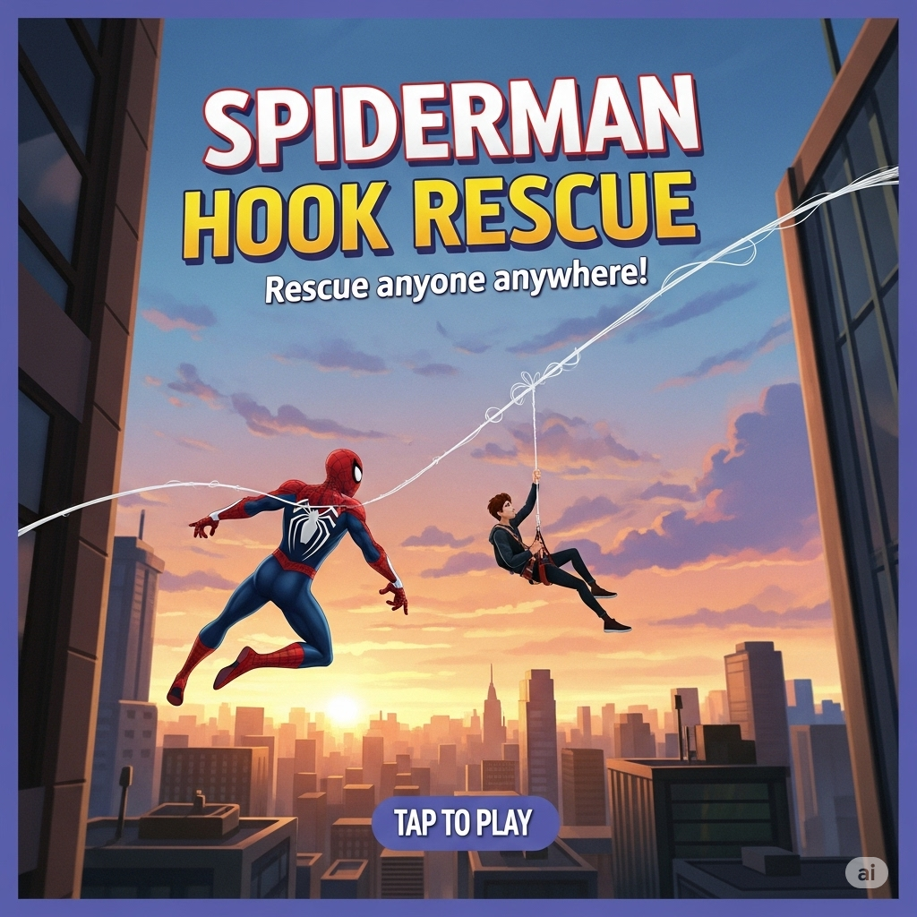 Spiderman Hook Rescue